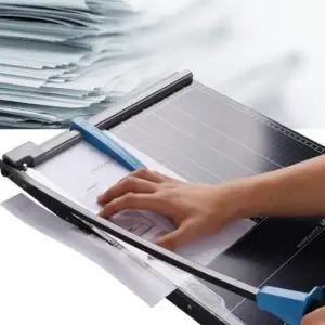 종이절단기 A3 작두형재단기 종이커터기