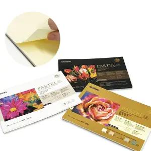 칼라 파스텔용 스케치북 30장 오일파스텔용 A4 도화지 노트 북 전용지 미술용지 드로잉 오일