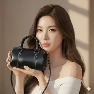 스타일 STY1 미니보스턴 여성 소가죽 크로스백 토트백 숄더백 미니가방 가죽가방