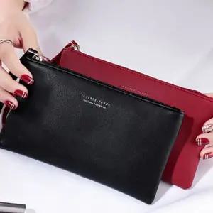 클러치 여성 장지갑 손목 여성 핸드폰 파우치 수납 지퍼 간편