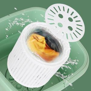 접이식 세탁기 소형 가정용 셋방 동 속옷 바지 세탁 전용 기계 게으름뱅이 양말 빨기 신기