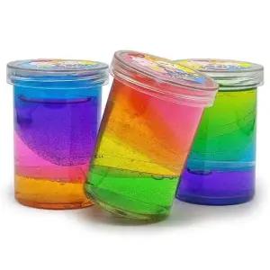 인어슬라임 어린이 무지개 펄 슬라임2 랜덤 4P 촉감놀이 장난감