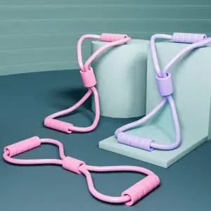 [셀러에이드]요가용품 홈트 2컬러 8자형 전신운동 스트레칭밴드