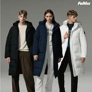 [펠틱스]25FW 남녀공용 롱패딩 (F519)
