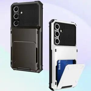 갤럭시S25 울트라 엣지 플러스 J2L 패트리 듀플렉스 카드 범퍼 케이스 S25 FE S24 퀀텀6 5 A17 16 15 A36