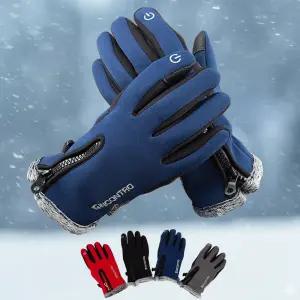 겨울 방한 네오프렌 방수 방풍 극세사 융털 스포츠 등산 터치 장갑