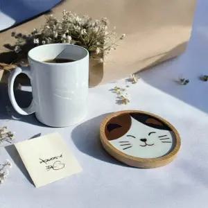 동물친구 우드 티코스터 키트 인테리어소품 컵받침 만들기 세트