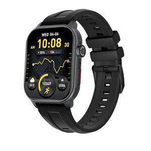 남성 여성용 스마트 워치: 1.96인치 AMOLED 터치스크린, GPS 트래커, 방수 통화 워치, 수면 및 활동 추적, 다중 스포츠 모드, Android iOS용 디지털 러닝 워치