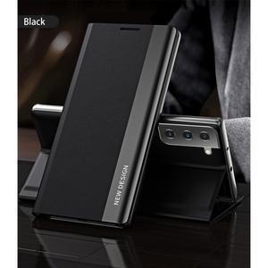 갤럭시 S9 S8 플러스 S10 S20 FE S21 S22 플러스 S23 S24 FE S25 울트라 홀더 지갑 스탠드 전화 커버 Coque 용 플립 케이스