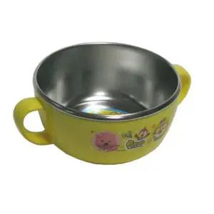 어린이용 손잡이 멀티 스텐 식기 그릇