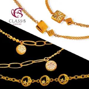 [클래스에스] 순금24K CHU 디자인2 팔찌 7.5g