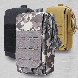 [피커]미니파우치 벨트고리 미니백 컴팩트 3단벨트힙색