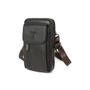 [피커]가죽 슬림사이즈 미니크로스백 미니 숄더백 벨트백