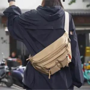 [피커]다양한 대학생가방 포인트 캐주얼 남녀 공용 힙색