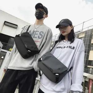 [피커]메신저백 스트릿룩 크로스백 학생크로스백 보조가방