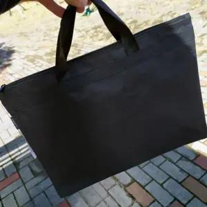 [피커]직장인 회사 모던서류가방 보조포켓 비즈백 검정