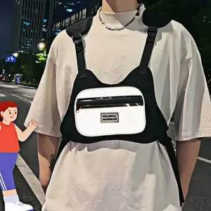 [피커]캐쥬얼 체스트백 안정 옥스퍼드 통기성 내구성