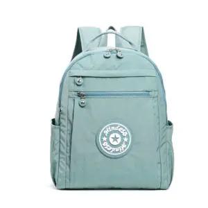 [피커]backpack여자백팩 학생 심플 가방 경량 스카이블루