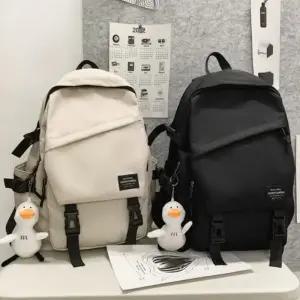 [피커]남성 여성 사선 학생가방 심플 편한 책가방 백팩