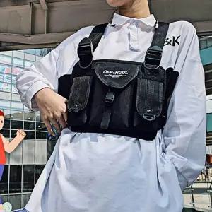 [피커]옥스퍼드 스크래치 체스트백 스포츠 안정 카드