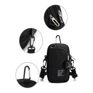 [피커]미니 가방 크로스 크로스백 고리 파우치 여행용