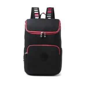 [피커]나일론 보조 중년여성백팩 가방 학생 책가방 블랙