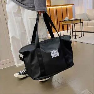 여행용 확장 접이식 캐리어 보조 폴딩 토트백