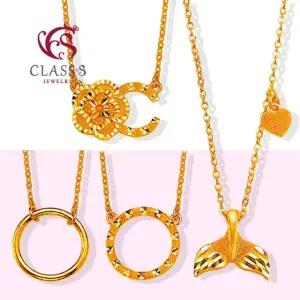 [클래스에스] 순금24K J 목걸이 2_ 7.5g