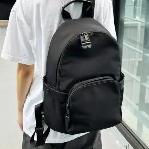 [피커]기본 베이직 백팩 데일리 가방 남자백팩 블랙