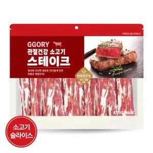 꼬리치는강아지 대용량간식 스테이크 400g 12종