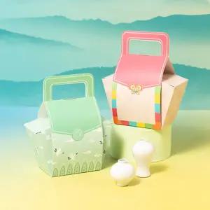 전통 손잡이 상자 선물 답례품 단체 포장용품 설날 명절 새해  디저트 박스 간식보관  명절