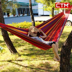 CTM 특대형 해먹 풀세트 스탠드 그네 그물 흔들 침대 캠핑 야전 간이 가정용 야외 대형 고급