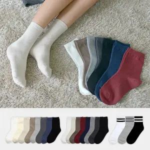 [복수400원] 투투삭스 최대12켤레 착용감좋은 따뜻한양말 /국산양말/중목/발목/장목/기본양말/덧신/학생양말