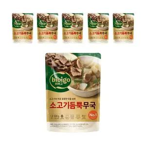 CJ 비비고 소고기듬뿍무국 500g, 6개