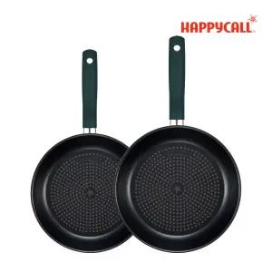 해피콜 에브리쿡 다이아몬드 IH 인덕션 후라이팬 2종세트 24팬+28팬(스투키그린)