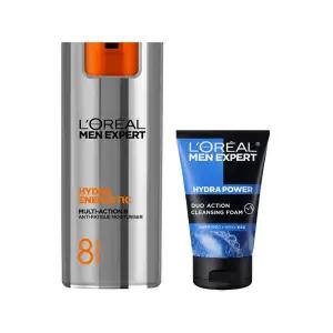 로레알파리 맨 엑스퍼트 멀티액션8 안티에이징 올인원 50ml + 클렌징 폼 50ml