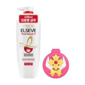 로레알파리 토탈리페어5 샴푸 620ml + 네티 빗