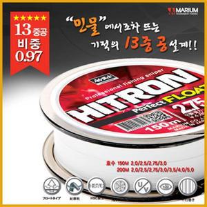 나꾼피싱- 퍼펙트플로트(화이트) 바다원줄/비중0.97 완전플로팅원줄