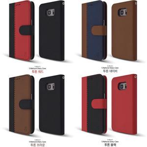 갤럭시 겔럭시 A12 M12 A22 A32 A42 A52S A82 천연 소가죽 무광 투톤 컬러 카드 지폐 수납 지갑형 다이어리