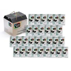 장흥무산김 유기인증도시락김30봉 선물세트4호