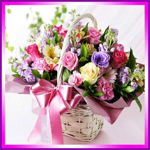 예쁜꽃바구니 15종/싱싱한생화/ 생일 축하 기념일등/풍성하게신경써드립니다