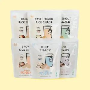 [쌀과자18종]무첨가 아이보리 유기농 과자 핑거푸드 뻥튀기 떡뻥 스틱 떡빵 간식