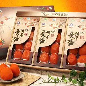 [과일愛]영암 대봉 곶감선물세트 반건시 1호 (90g 내외- 24과)