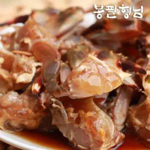 여수 간장돌게장 2kg (8~9미) 수제 돌게장