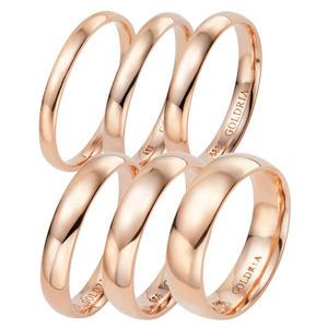 [골드리아] 14k/18k 라운드 반지 6종/399000원~/엥게이지/여성금반지/우정반지/단체반지/심플링