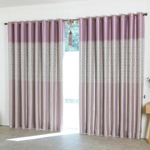 [지나송]뉴더비 아일렛 나염 암막커튼(450x230)(봉,끈,후사고리)