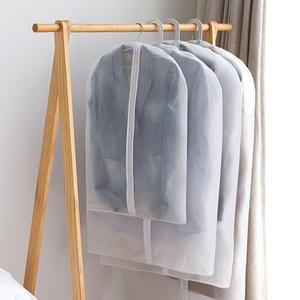 반투명 비닐 방수 옷커버 PEVA원단 양복 코트커버