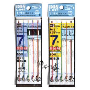 본라인 긴장신목줄 40cm 윈윈 당줄 오색 미늘 무미늘 붕어 묶음바늘