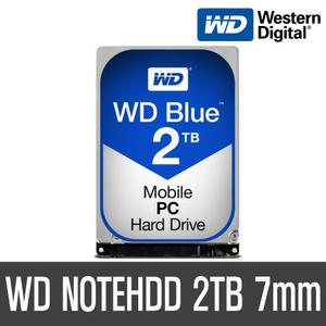 +공식인증셀러+ WD NOTEHDD 2TB WD20SPZX 7mm MOD