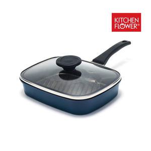 키친플라워 티타늄매직홀 냄새해결 생선구이팬 닥터팬